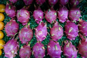 Silly dragonfruit. Next time I'll give you a picture of the plant, too - it's even sillier looking.