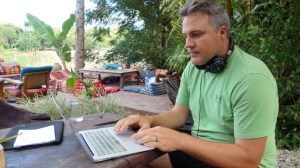 Being hipsters (traveller sub-breed) in Utopia: serving whisky, yoga, and vegetarian pizzas to weary white people with dreadlocks