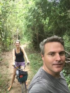 We also rode bikes on the island! But more photos next time.